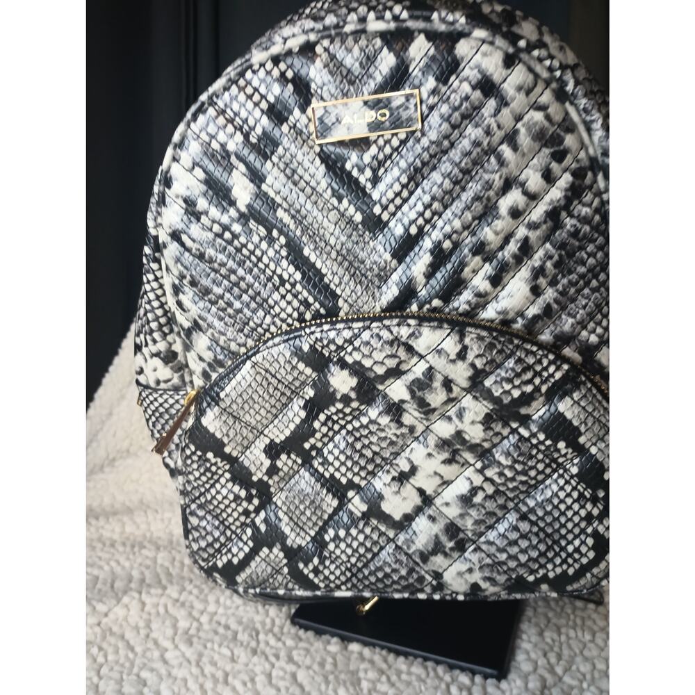ALDO Mini Backpack Snake Skin Print